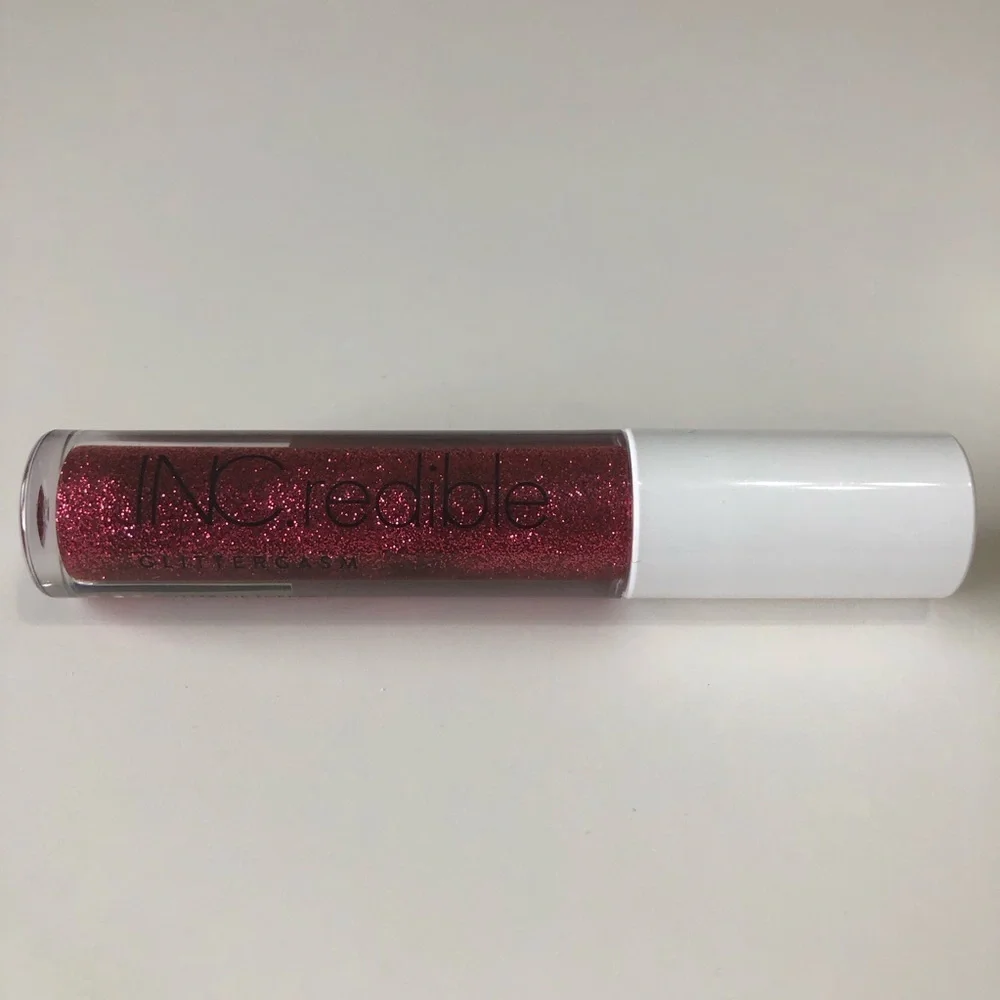INCredible Red Glitter Lip Gloss
